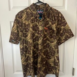 Dixxon Flannel Co. Men’s Short Sleeve Party Shirt – Size Medium (Like New)